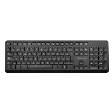 Phoenix Combo Teclado + Ratón Inalámbrico con Receptor USB 1600DPI NUEVO